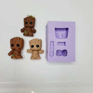 Little Groot Silicone Mold FNY #10