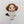 Load image into Gallery viewer, Leia #709 Clay Doll for Bow-Center, Jewelry Charms, Accessories, and More

