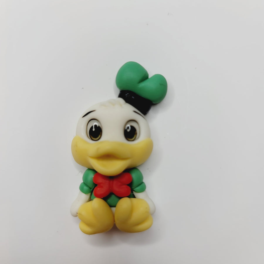 Donald #710 Clay Doll for Bow-Center, Jewelry Charms, Accessories, and More