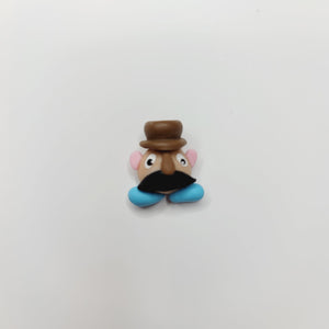 Mr Potato #715 Clay Doll for Bow-Center, Jewelry Charms, Accessories, and More
