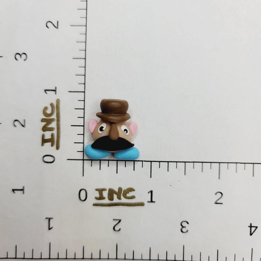 Mr Potato #715 Clay Doll for Bow-Center, Jewelry Charms, Accessories, and More