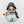 Load image into Gallery viewer, Jasmine 7 #685 Clay Doll for Bow-Center, Jewelry Charms, Accessories, and More
