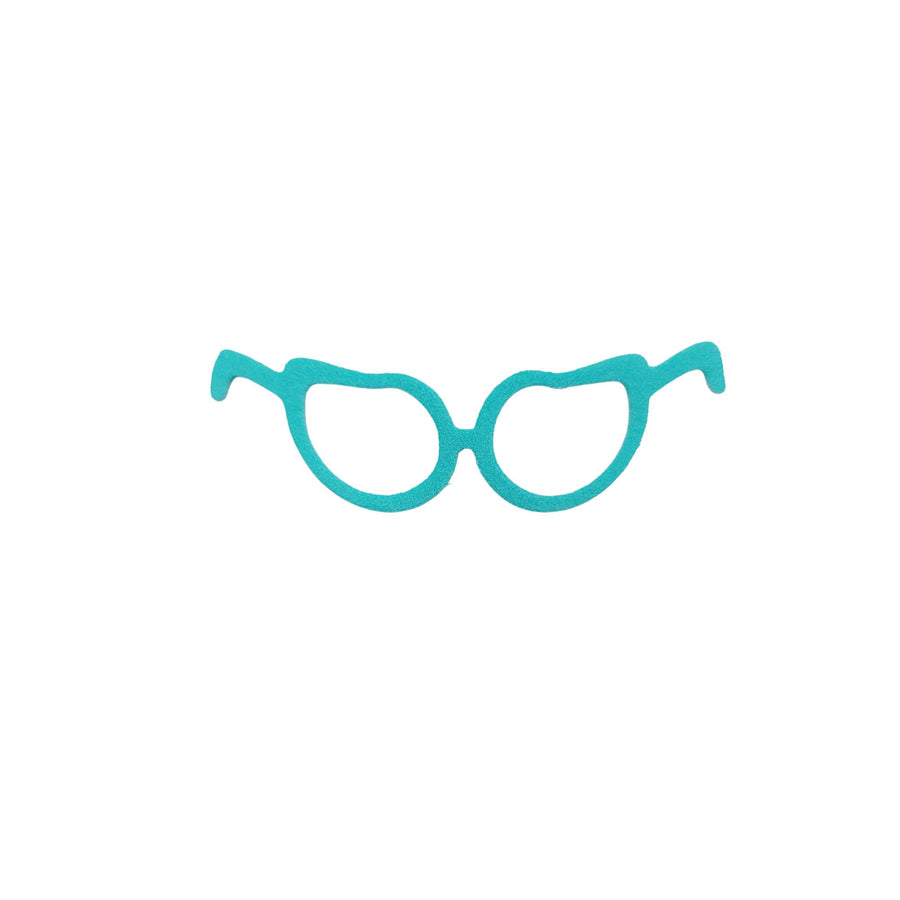 E.V.A.  Cat Glasses for Crafts (set of 10) - 1.75" (in) - Mixed Colors