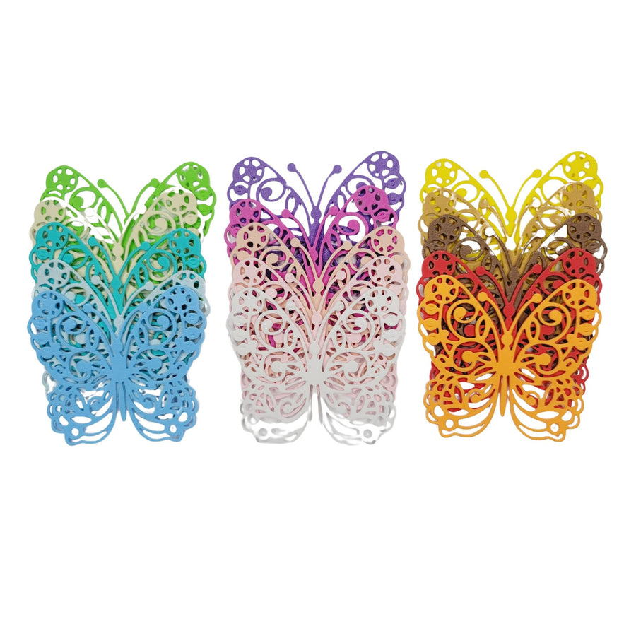 E.V.A. Foam Wings/Butterflies for Crafts #7 – Set of 5 (3") – DIY Decorations