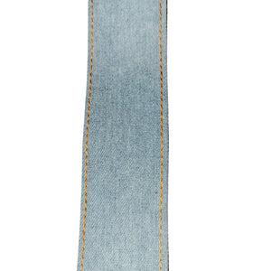 Real Denim Ribbon - Sold by the Yard