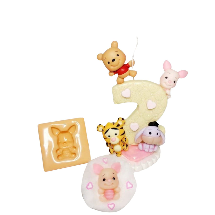 MD #5 Mini Piglet Silicone Mold