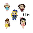 Load image into Gallery viewer, Set of 5 Clay Dolls for Bow-Center, Jewelry Charms, Accessories, and More
