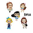 Load image into Gallery viewer, Set of 5 Clay Dolls for Bow-Center, Jewelry Charms, Accessories, and More
