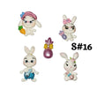 Load image into Gallery viewer, Set of 5 Clay Dolls for Bow-Center, Jewelry Charms, Accessories, and More

