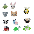 Load image into Gallery viewer, APQ#28 Random Color Flatback Resin Cabochons Cartoon Animals - W1/W11- Set of 10
