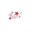 Load image into Gallery viewer, APQ#38 Resin Flatback Stars for Craft - Mixed Colors - Set of 10
