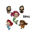 Load image into Gallery viewer, Set of 5 Clay Dolls for Bow-Center, Jewelry Charms, Accessories, and More
