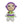 Load image into Gallery viewer, Mini Character #399 Clay Doll for Bow-Center, Jewelry Charms, Accessories, and More
