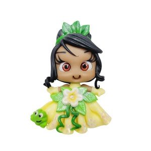 Tiana 5 #676 Clay Doll for Bow-Center, Jewelry Charms, Accessories, and More