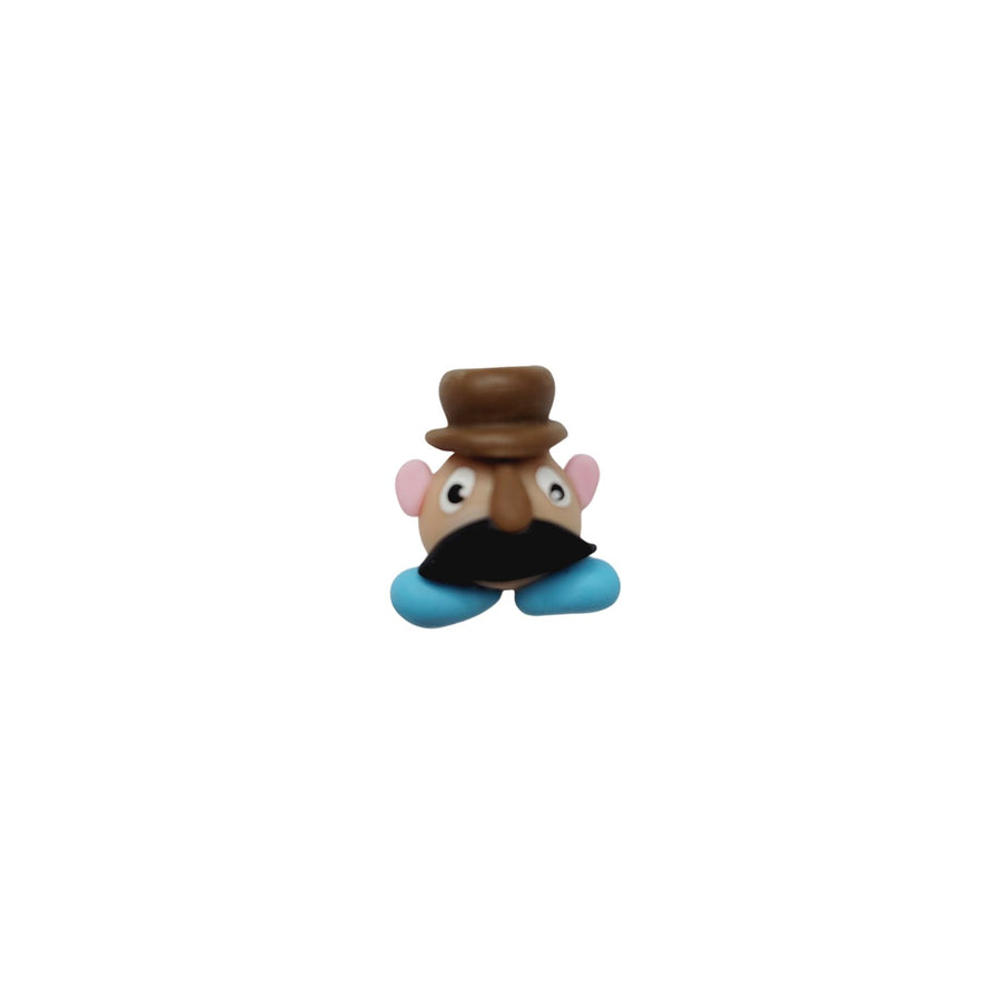 Mr Potato #715 Clay Doll for Bow-Center, Jewelry Charms, Accessories, and More