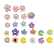 Load image into Gallery viewer, APQ#21 Mix Colors Cute Resin Flowers Flatback Cabochon - Set of 10
