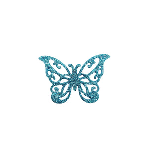 Glitter E.V.A. Foam Wings/Butterflies for Crafts #10 – Set of 5 (1.5") – DIY Decorations