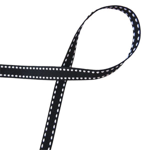 3/8" (9mm) Stitch Grosgrain Ribbon - Sold by the Yard