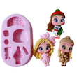 Load image into Gallery viewer, K#43 Winter Fashion Silicone Mold

