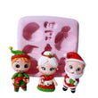 Load image into Gallery viewer, K#57 Xmas Tales Silicone Mold
