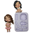 Load image into Gallery viewer, FNY #21 Pregnant Beauty  #2 Cake Top Silicone Mold
