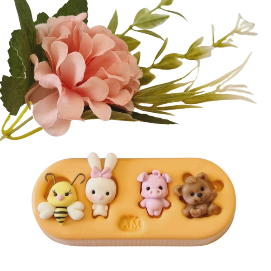 MD #94 Mini pets Silicone Mold