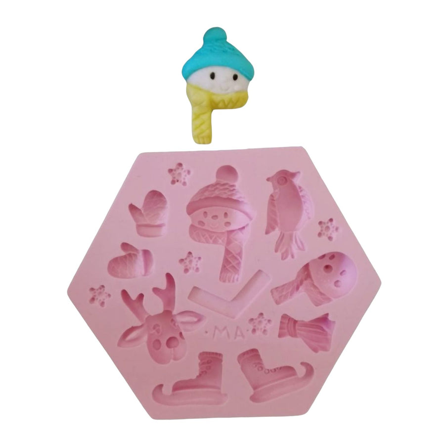 Christmas Kit Silicone Mold 390 MA