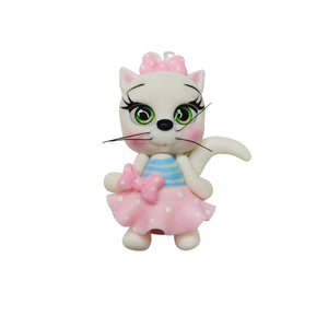 Nala Cat #699 Clay Doll for Bow-Center, Jewelry Charms, Accessories, and More