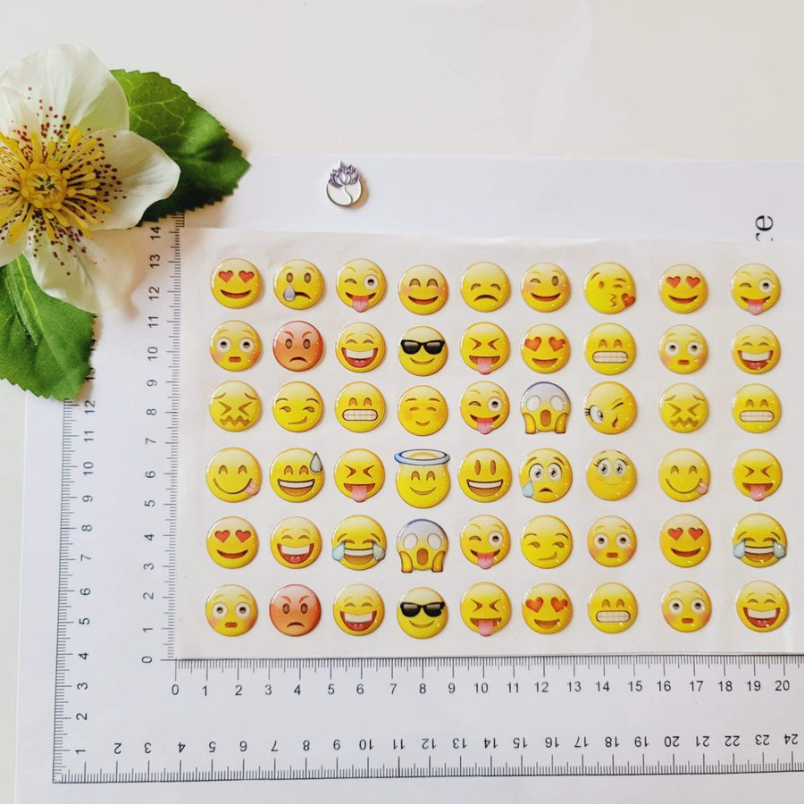 Adhesive Resin Emoji (M) MNC 54 Units