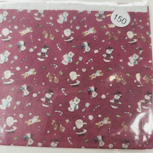 Decoupage Tissue for Clays and DIY Projects #20 Approx. 18cmx18cm