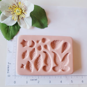 Fairy Tale Wings  Silicone Mold S.A. #14