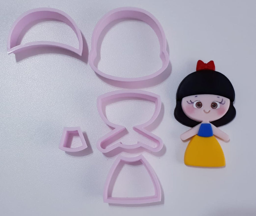 Snow White Princess Kit Craft Plastic Cutters - F.R.