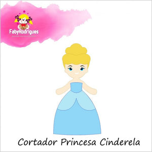 Cinderella Princess Craft Plastic Cutters - F.R.