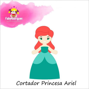 Ariel Princess Craft Plastic Cutters - F.R.