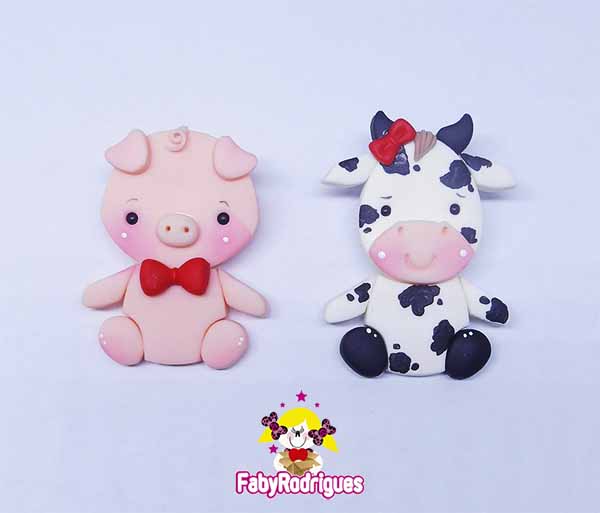 Farm Animals Kit G (Medium) Craft Plastic Cutters - F.R.
