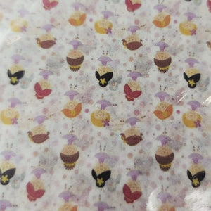 Decoupage Tissue for Clays and DIY Projects #24 Approx. 18cmx18cm