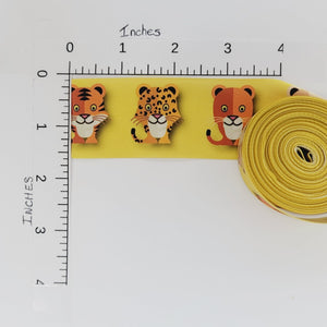Little Lion Satin Ribbon - 1 1/2" (38mm) - Sold by the Yard