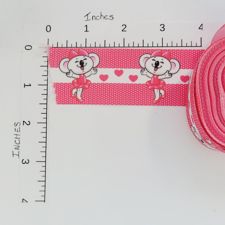 Little Mouse Grosgrain Ribbon - 1 1/2" (38mm) - 5 yards