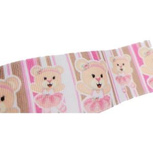 Bears #1 Grosgrain Ribbon - 010655 - 1 1/2" (40mm) - 5 yards