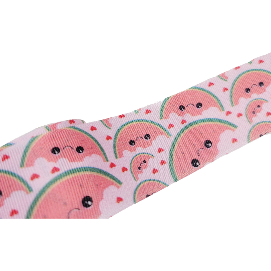 Watermelon #3 Grosgrain Ribbon - 011483 - 1 1/2" (40mm) -  5 yards