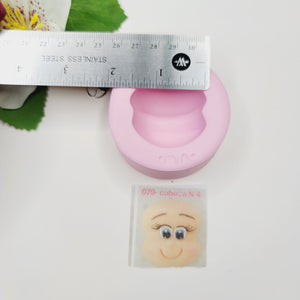 Doll Head #4 Silicone Mold 079 MA