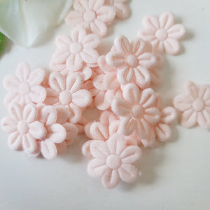 Small Quilt Flowers - #30 - Blush - 25 units