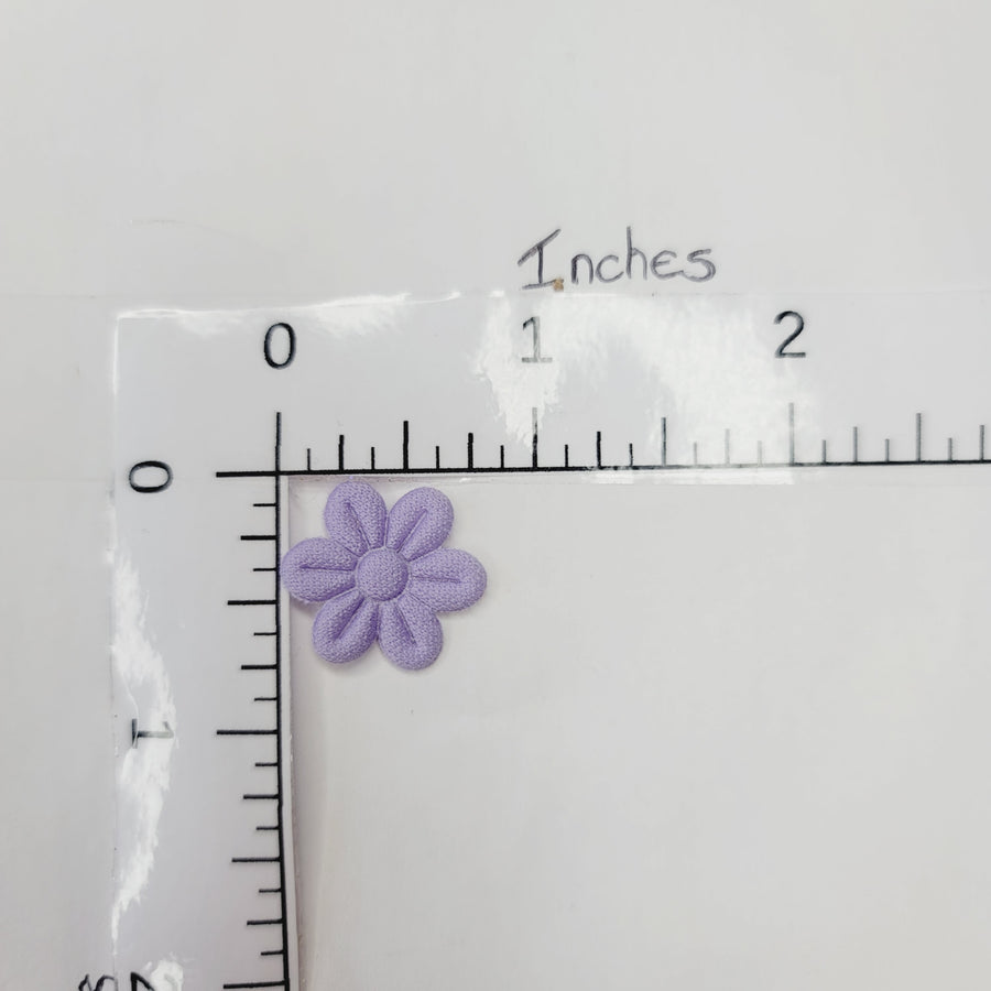 Small Quilt Flowers - #25 - Lavender - 25 units