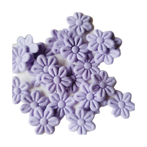 Small Quilt Flowers - #25 - Lavender - 25 units