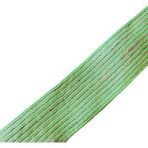 Juta Neon Green Sinimbu Grosgrain Ribbon - 1 1/2" (38mm) - Sold by the Yard