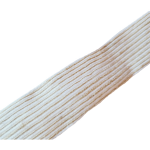 Juta White Sinimbu Grosgrain Ribbon - 1 1/2" (38mm) - Sold by the Yard