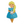 Load image into Gallery viewer, Blond Princess 4.5&quot; Flexible Cold Porcelain Clay Doll #076 for Bow-Center, Jewelry Charms, Accessories, and More
