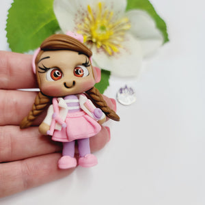 Dr Harphy #159 Clay Doll for Bow-Center, Jewelry Charms, Accessories, and More