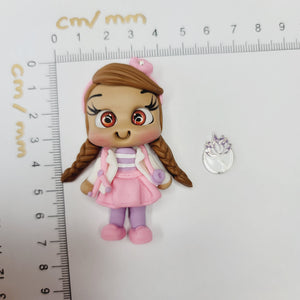 Dr Harphy #159 Clay Doll for Bow-Center, Jewelry Charms, Accessories, and More