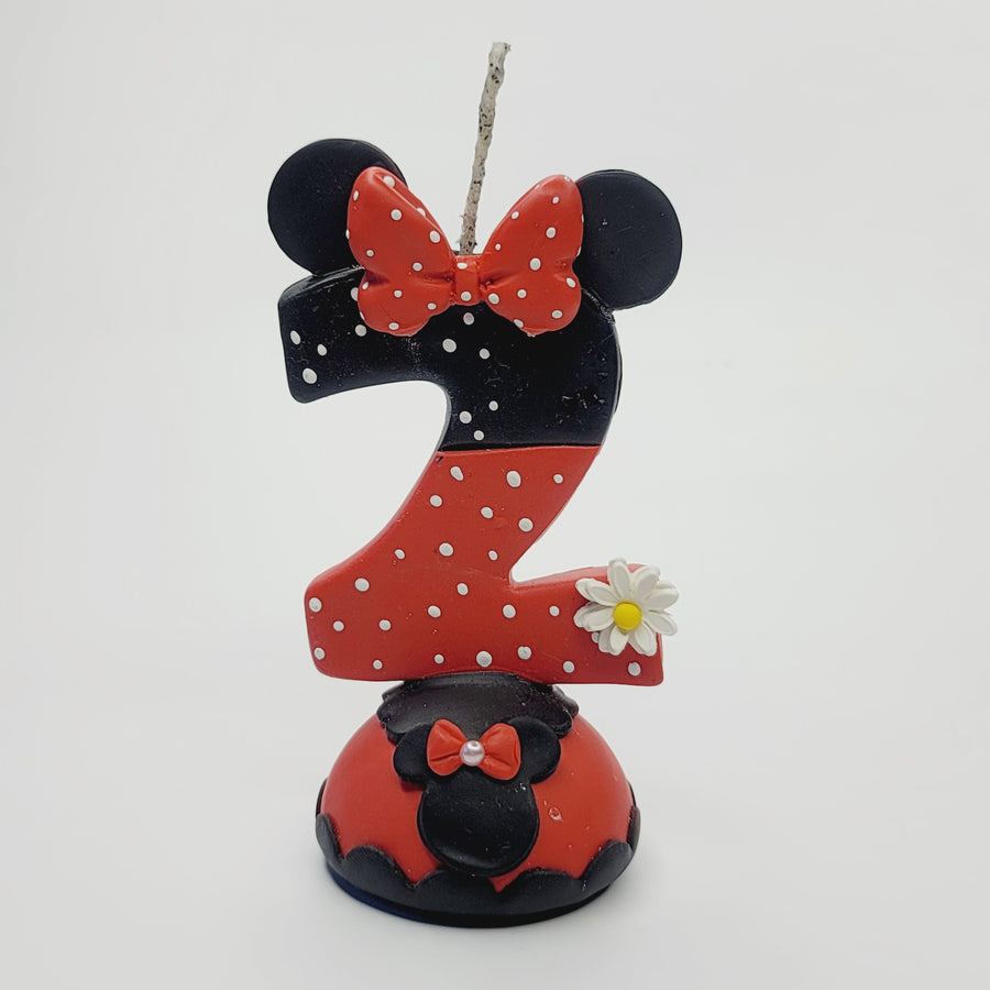 Mouse Girl Candle #2 for cake top